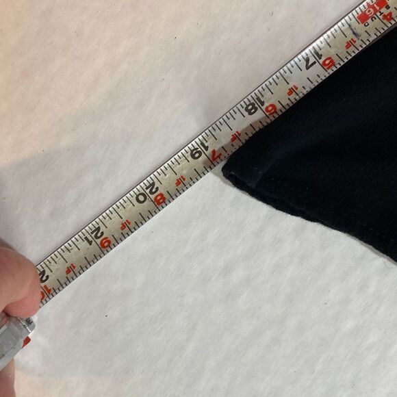 Hem and Thread Boho Chic Black Embroidered V-Neck Top with Bell Sleeves Size Sma - Picture 13 of 13